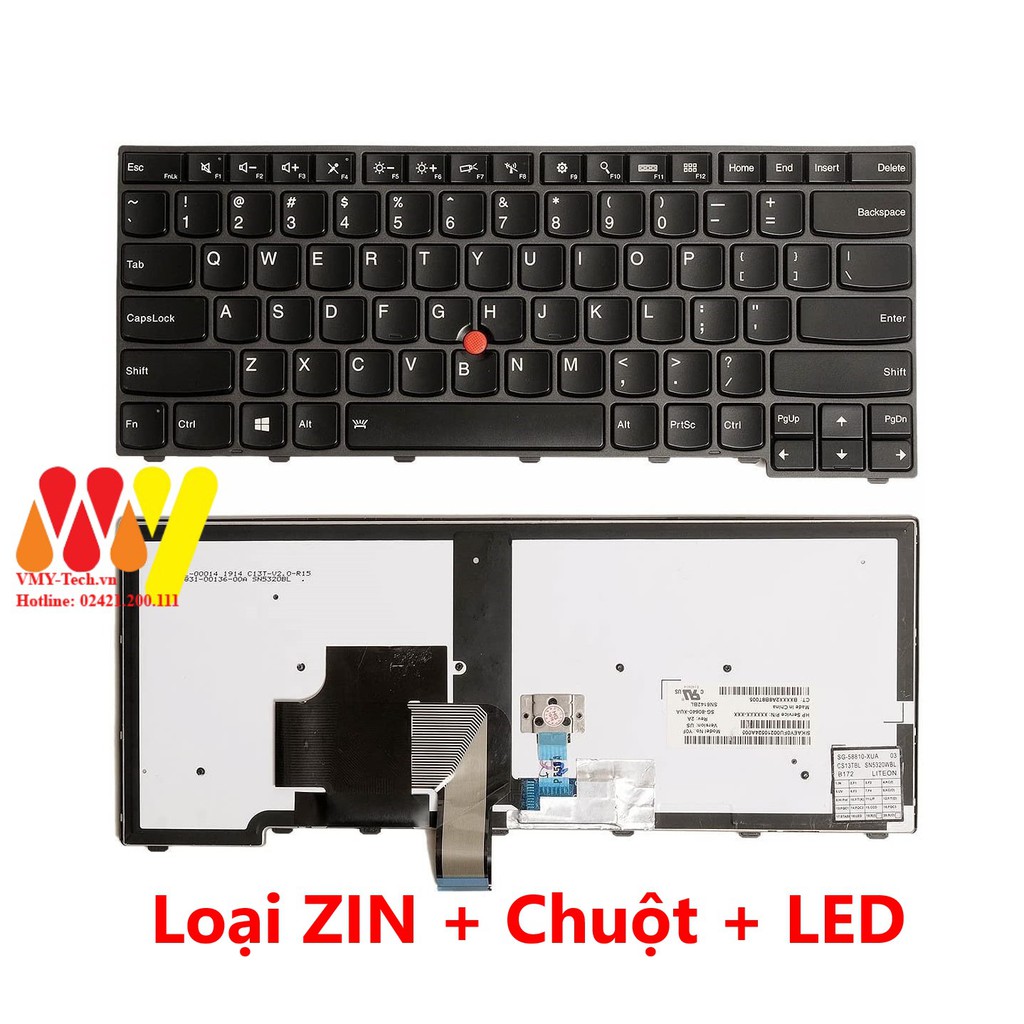 bàn phím laptop Lenovo IBM Thinkpad T440 T440P T440S T450 T450s T431s E431 T460 E440 | WebRaoVat - webraovat.net.vn