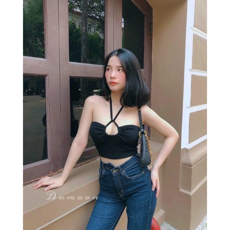 ÁO YẾM PHỐI DÂY RÚT CỰC XINH SEXY QUYẾN RŨ RD2