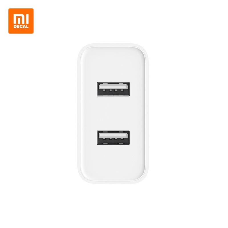 Củ sạc nhanh 36W Xiaomi 2 cổng USB, Quick Charge QC 3.0