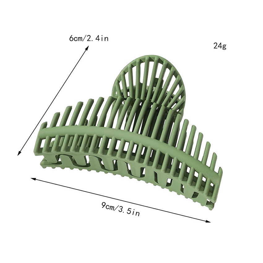 Kẹp tóc Haimeikang hình bán nguyệt phong cách đơn giản đa năng thời trang Hàn Quốc