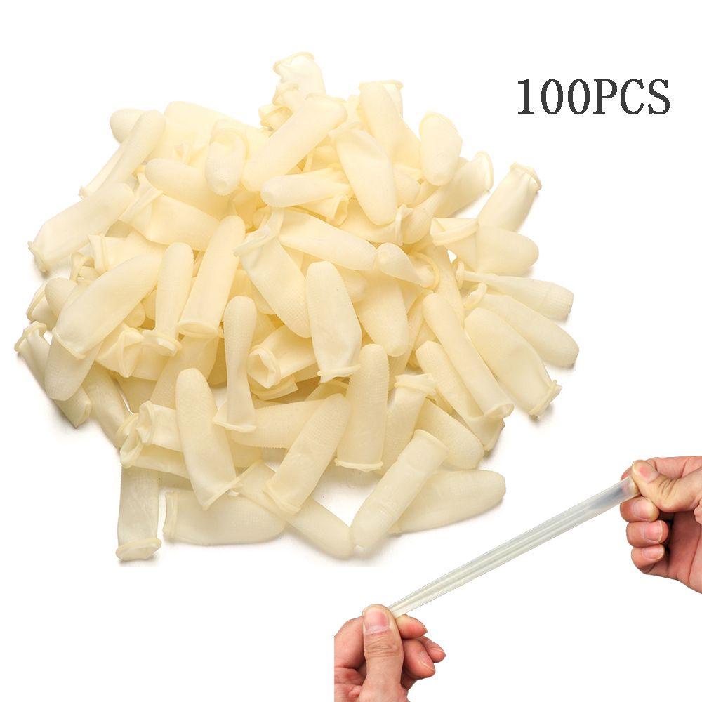 LONTIME Set 100 Bao Ngón Tay Bảo Vệ Chống Trượt Khi Làm Móng