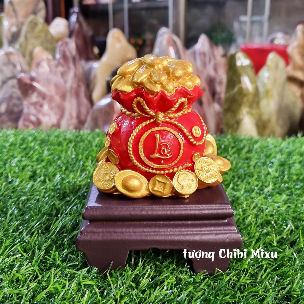 Túi vàng Tài Lộc Phúc màu đỏ - mang lại bình an, phú quý, thành công