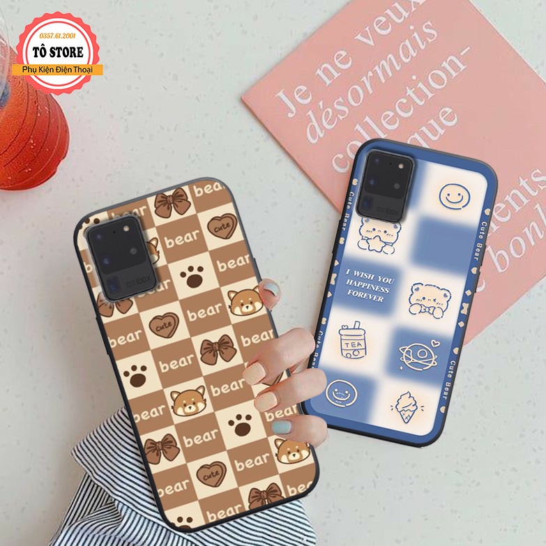 Ốp lưng Samsung Galaxy Note 20 / Samsung Note 20 Ultra in hình Gấu Be@r cá tính, ngộ nghĩnh, ốp lưng thời trang giá rẻ