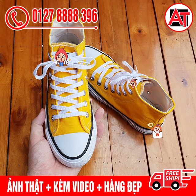 ⚡ [SALE OFF] Giày Thể Thao CV Classic Màu Đen, Trắng, Đỏ, Đen Full Cổ Cao | BigBuy360 - bigbuy360.vn