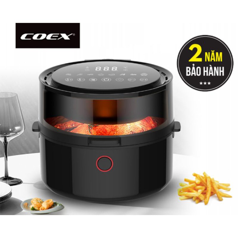 Nồi chiên không dầu điện tử Coex AFC-3109A 5.5L