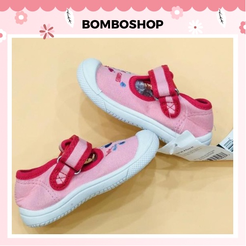 Giày Slipon Mickey màu hồng dễ thương dành cho bé gái hàng vnxk