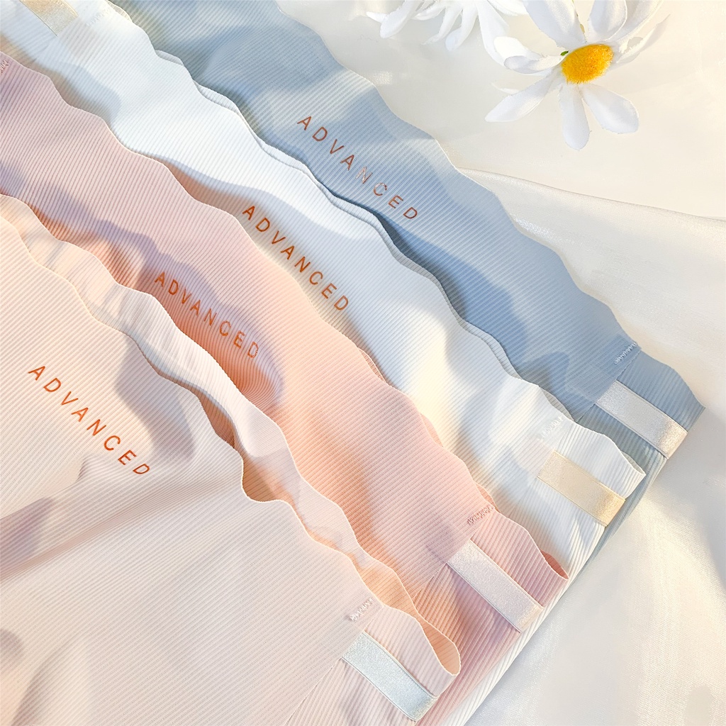 Quần Lót nữ Cotton Lụa Lạnh Không Đường May Màu Sắc Đơn Giản Kháng Khuẩn Thoáng Khí Cho Nữ