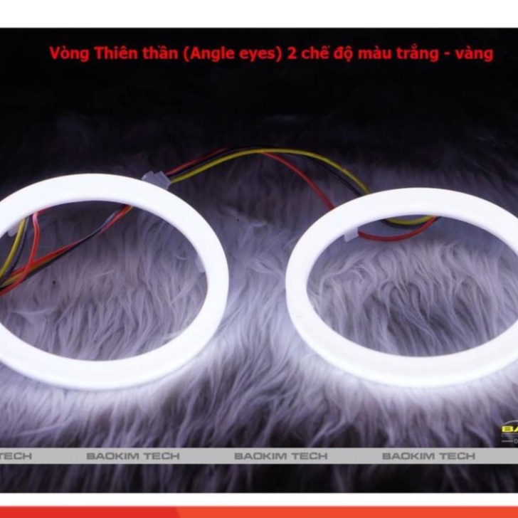(Giá sốc) Vòng thiên thần (Angle Eye) 2 chế độ màu - Độ bi cầu - Hàng loại tốt