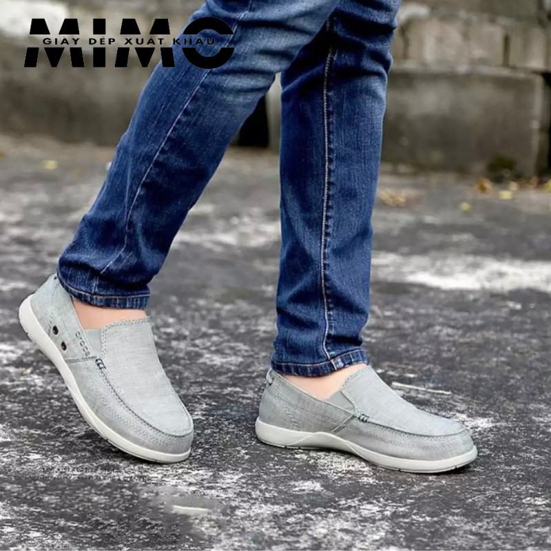 [Hàng xuất] Giày lười nam Walu Chambray siêu êm mềm nhẹ cho nam