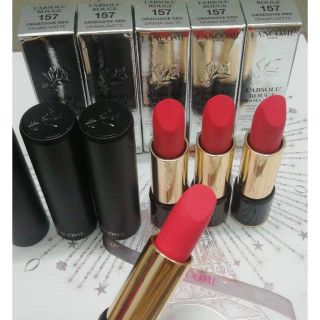 🌺🌺Son Lancome L'absolu Drama Matte 157 Obsessive Red