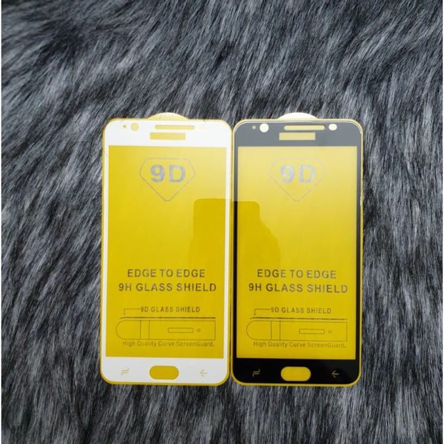 [TẶNG GIẤY LAU] Kính cường lực samsung J7 pro, J7 prime full màn 9d có màu đen , trắng bảo vệ màn hình