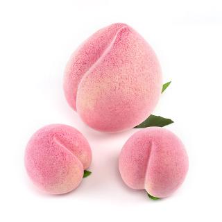 Quả đào giả màu vàng dùng trang trí