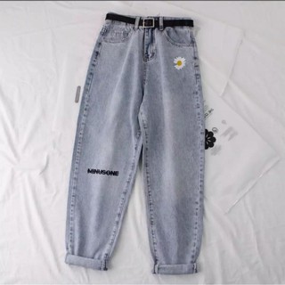 QUẦN JEAN NỮ, QUẦN BAGGY JEAN NỮ CHẤT BÒ ĐỘC ĐÁO MẪU MỚI PHONG CÁCH TRẺ TRUNG AMS03
