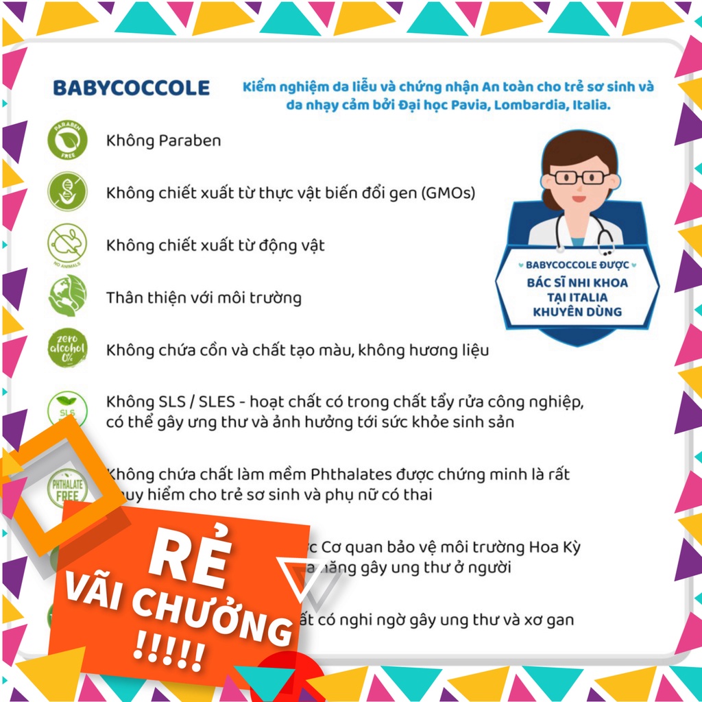 Kem giữ ấm từ Sáp Ong và Vitamin Babycoccole 0M+