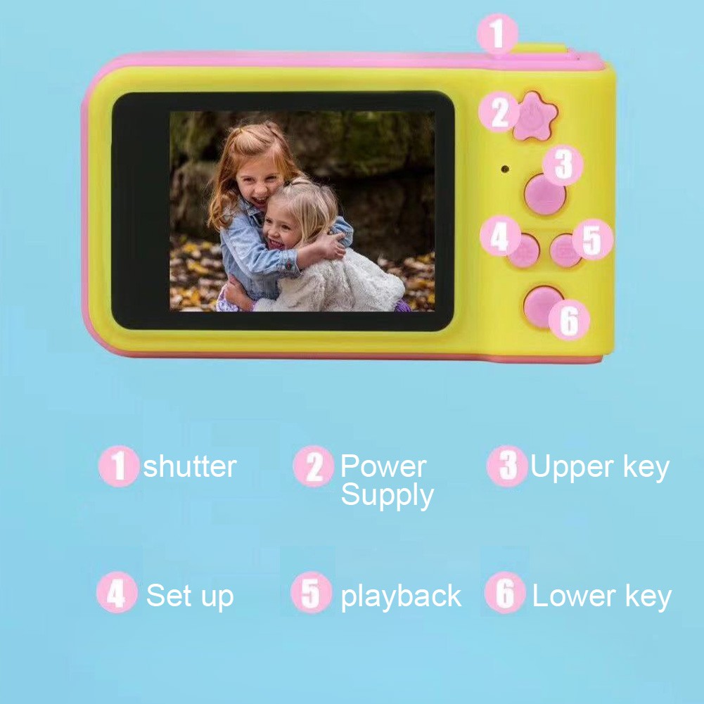 Máy ảnh kỹ thuật số 2.0MP có màn hình LCD 2.0 " | BigBuy360 - bigbuy360.vn