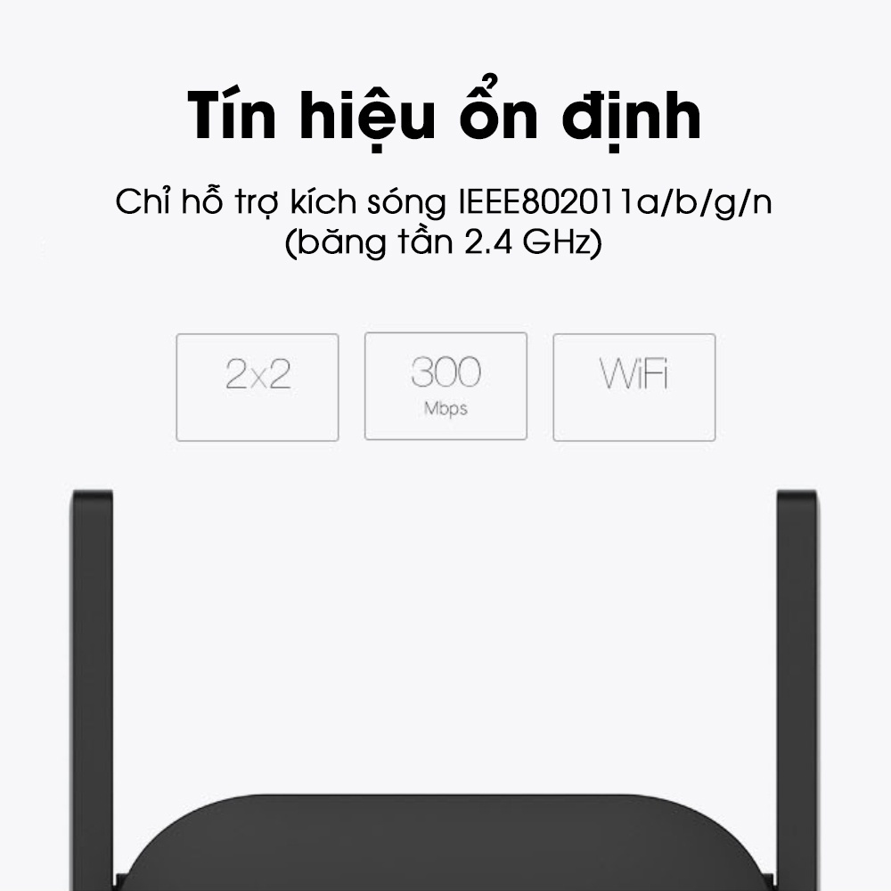 [HÀNG CHÍNH HÃNG] Thiết bị kích sóng Mi Wifi Repeater Pro