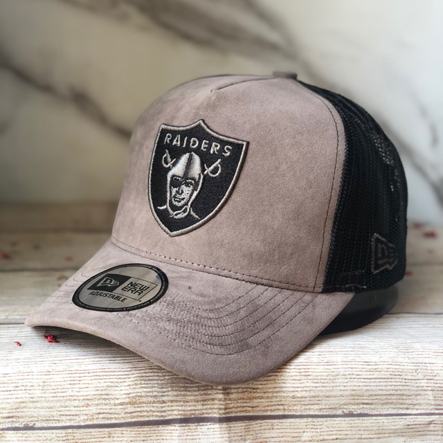 Nón kết nam phối lưới thêu Raiderr