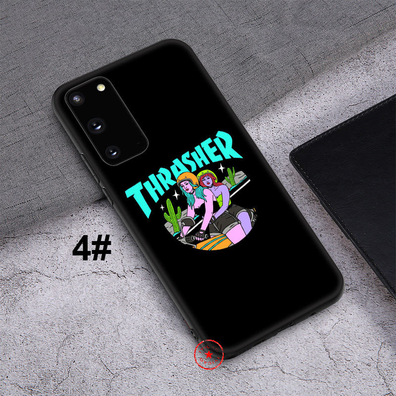 Ốp Điện Thoại Mềm Hình Logo Thrasher Sh54 Cho Samsung Galaxy S10 S9 S8 Plus S7 S6 Edge S8 + S9 + S10 +