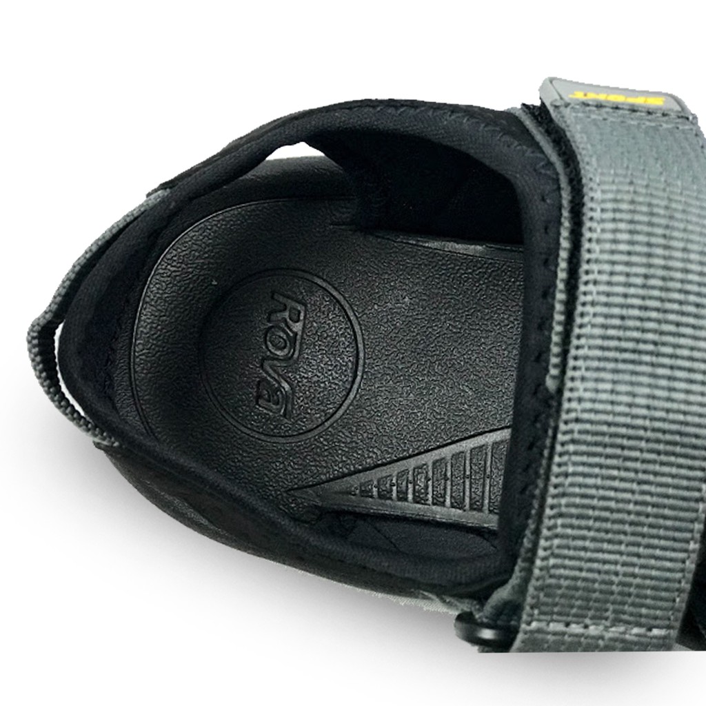 [Mua Kèm Áo Thun 0Đ] Giày Sandal Nam Đế Đúc Nguyên Khối Hiệu Rova - RV873 Xám