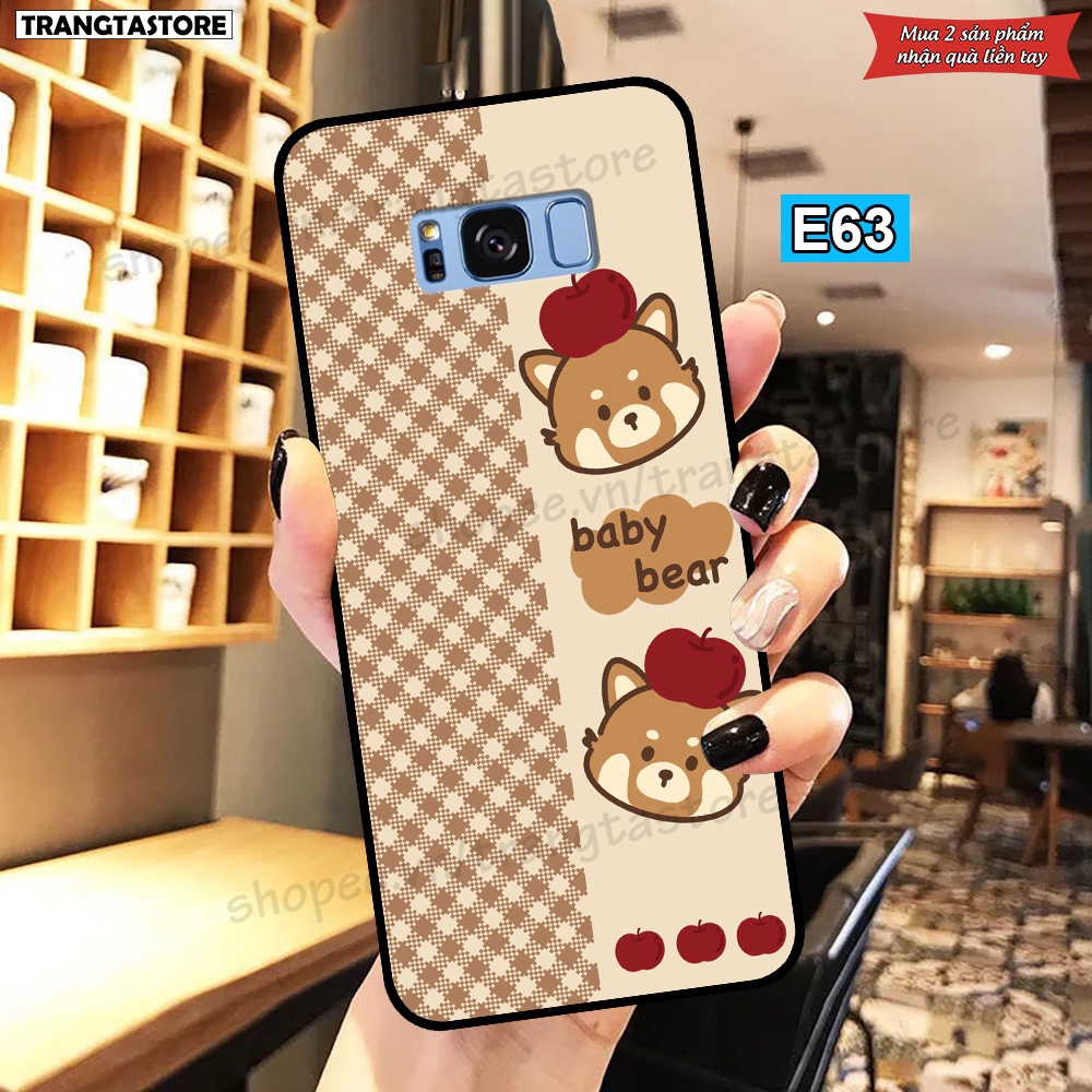 Ốp lưng Samsung S8 - S8 Plus (S8+) in hình dễ thương siêu rẻ