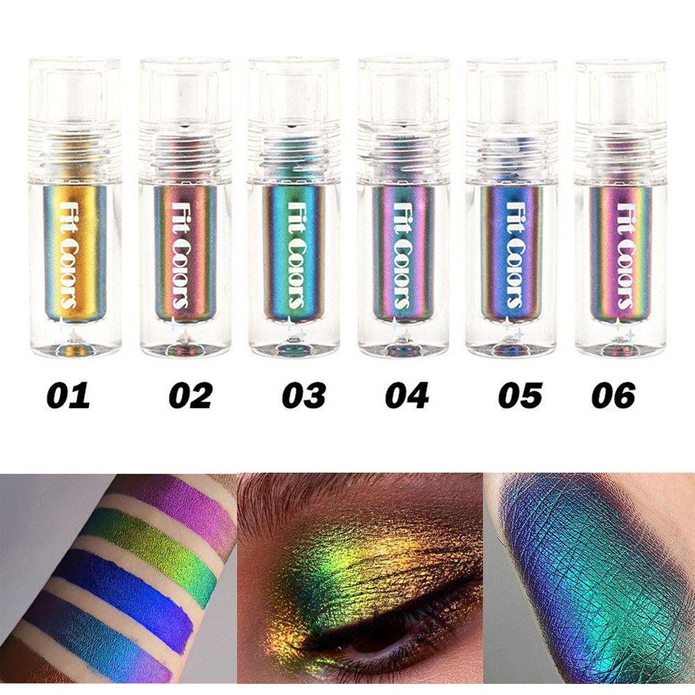 EUTUS Phấn Mắt Dạng Lỏng Ánh Nhũ Lấp Lánh Nhiều Màu Sắc Thời Trang
