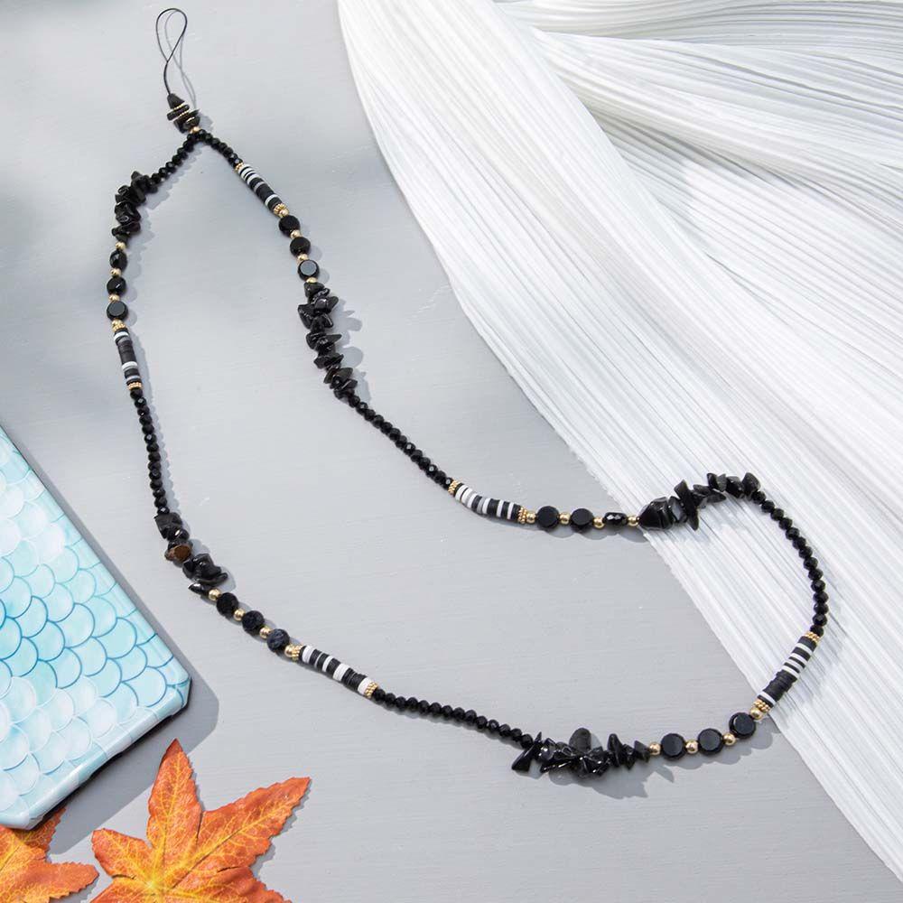Dây Đeo Điện Thoại Chuỗi Hạt Thời Trang|Dây Đeo Điện Thoại Xỏ Hạt Chống Thất Lạc Tiện Dụng