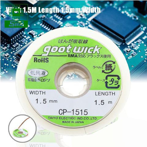 Dây hút thiếc Goot Wick 1.5mm - 1.5M