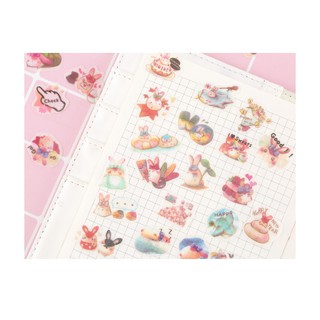 Gói 40 miếng dán sticker nhiều chủ đề - M375