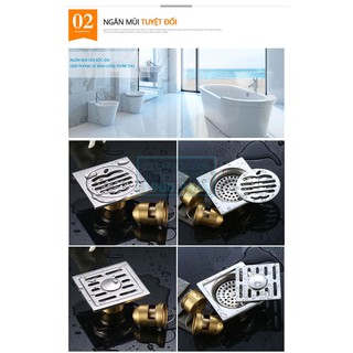Ga thoát sàn chống mùi phi 90 9283