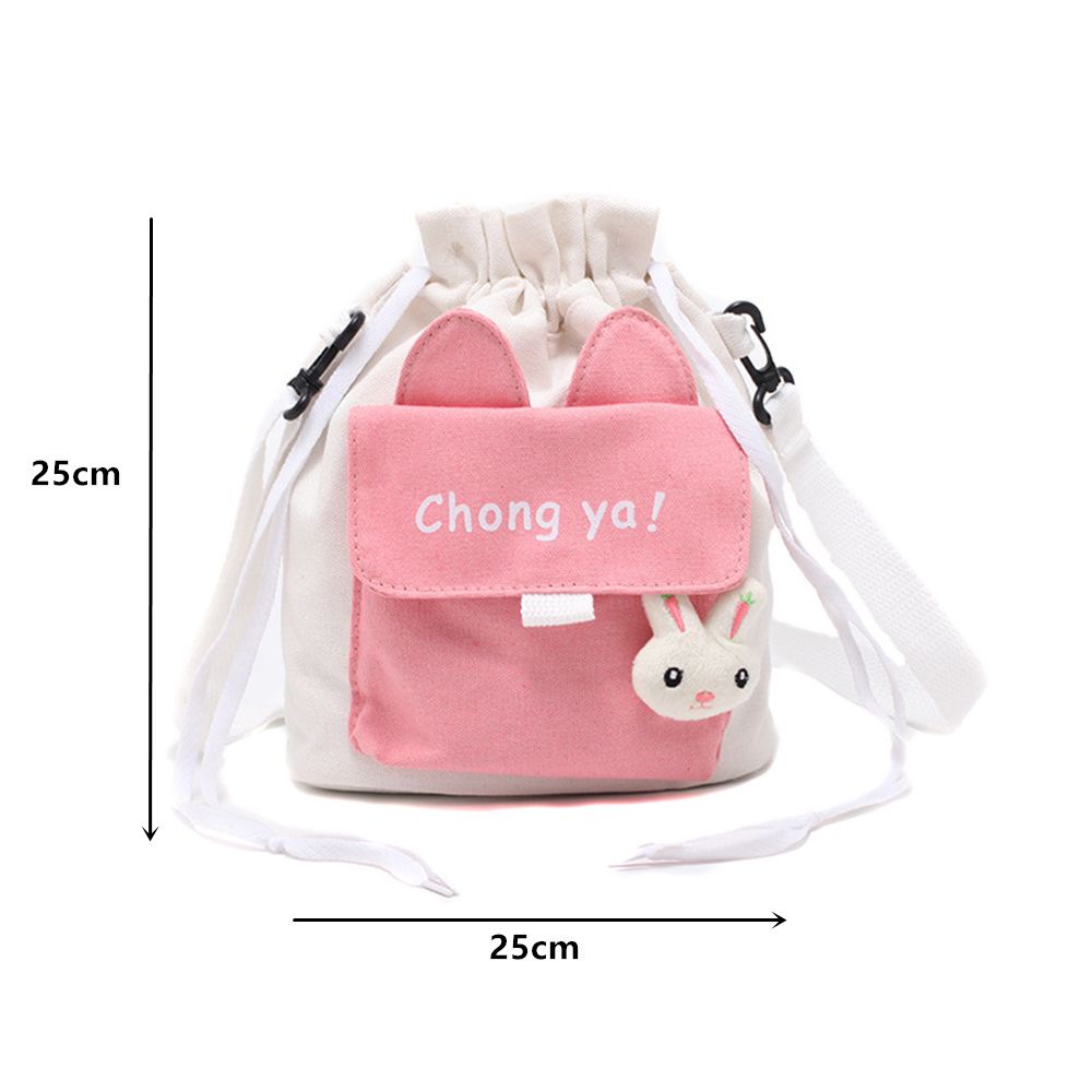 Túi đeo vai/ đeo chéo bằng vải nylon thời trang sành điệu dễ thương cho nữ