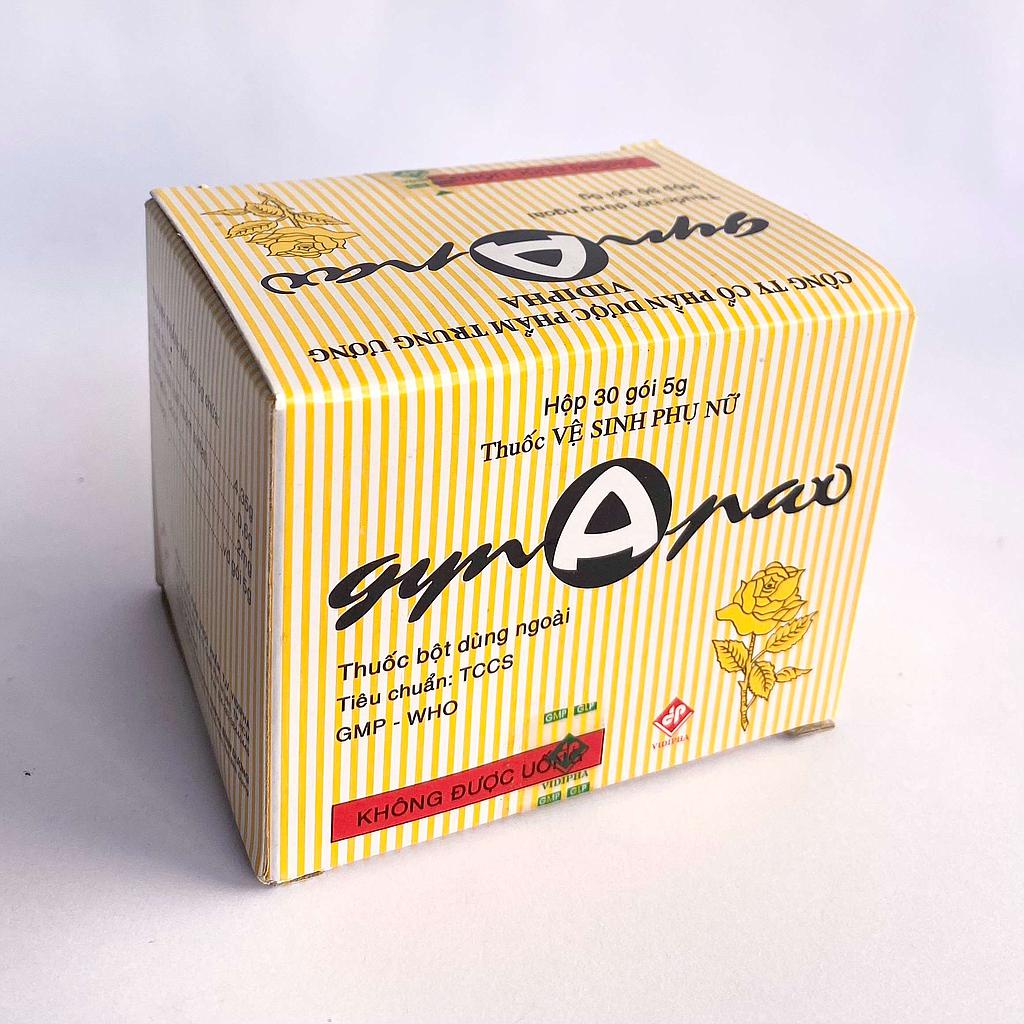 Bột vệ sinh phụ nữ Gynapax Vidipha hộp 30 gói x 5g
