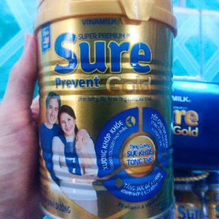 Combo 1 lon 400g & 6 chai sure prevent