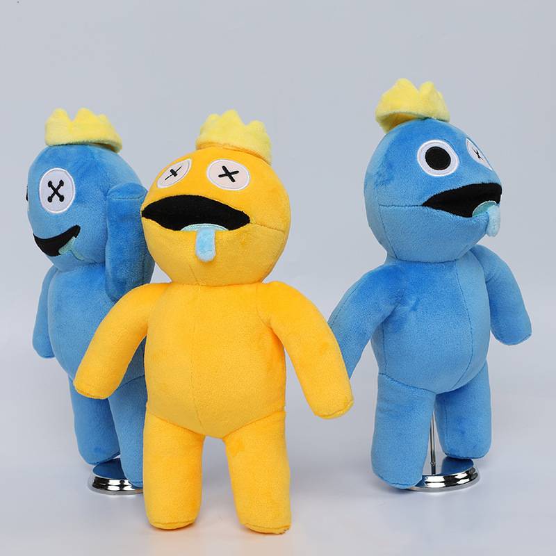 Đồ chơi nhồi bông hình nhân vật hoạt hình Roblox Rainbow Friends Granny màu đỏ/ vàng/ cam/ xanh lá/ xanh dương 30cm