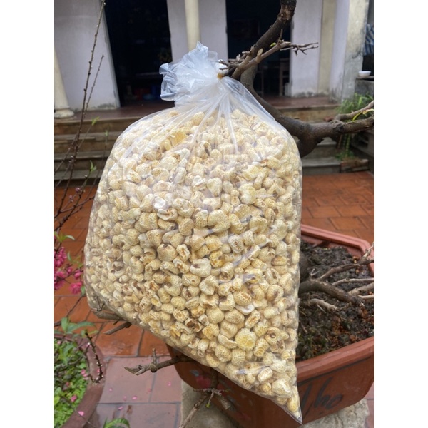 1kg bỏng ngô tẻ không đường loại hạt to giòn thơm nhà làm an toàn tuyệt đối (Sỉ từ 5kg)