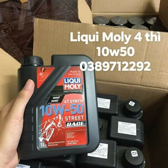 Nhớt Liqui Moly Motorbike Synth 4T 10w50