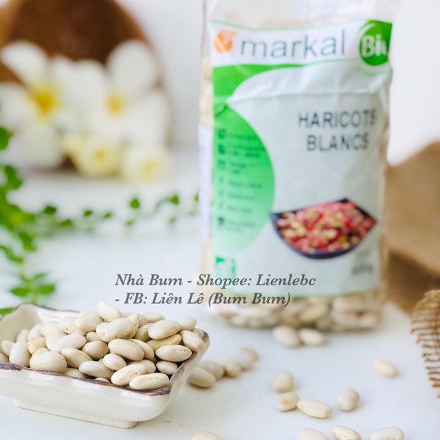 Đậu trắng hữu cơ Markal