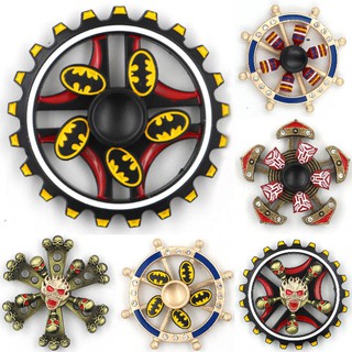 SPINNER Con quay HÌNH SIÊU NHÂN thép 2 tầng 2 chế độ quay kép KIM LOẠI thép cực chắc chắn
