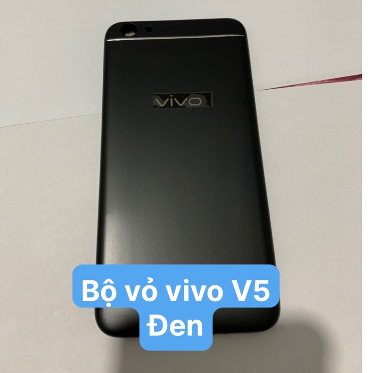 Bộ vỏ điện thoại full zin Vivo V5 / V5s ( dùng chung) - bộ gồm lưng, sường, phím bấm, kính camera