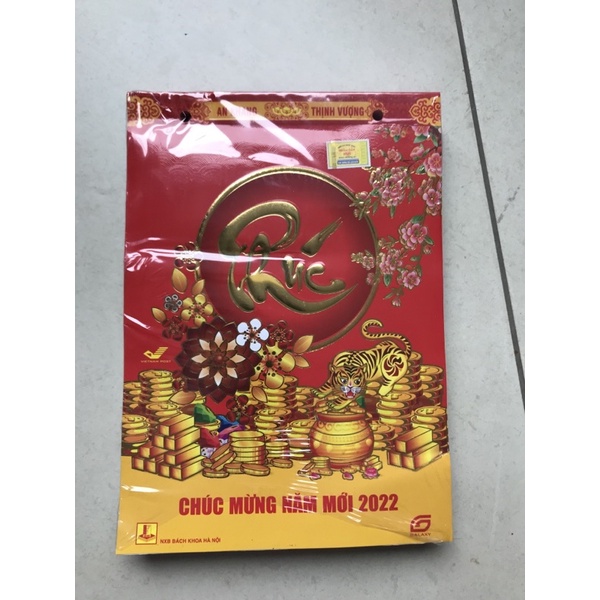 Lịch bloc 2022 khổ 14,3x20,3cm giá bìa 85k