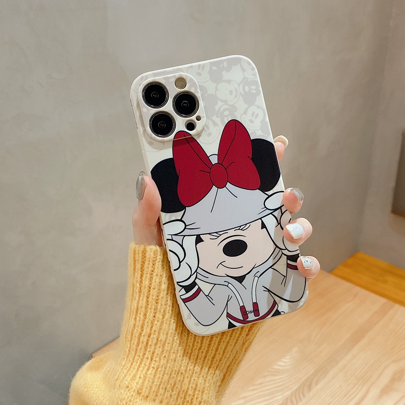 Ốp Điện Thoại Hình Mickey Minnie Dễ Thương Cho Realme C53 C55 C53 C35 C33 C30 C30S GT Neo 5 SE 3 3T 2 2T GT Master Edition GT3 GT2 Pro