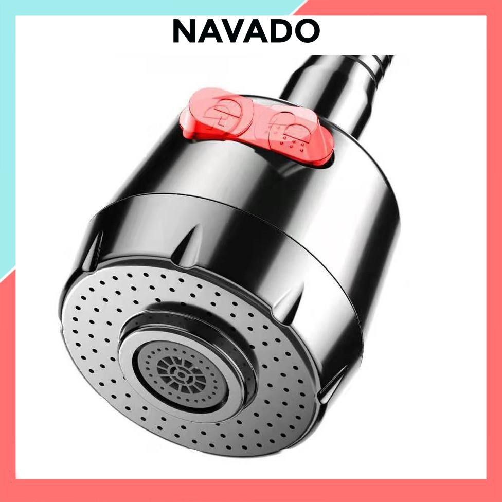 Đầu Vòi Rửa Chén Bát thông minh Xoay 360 độ tăng áp đa năng DGVN01 NAVADO