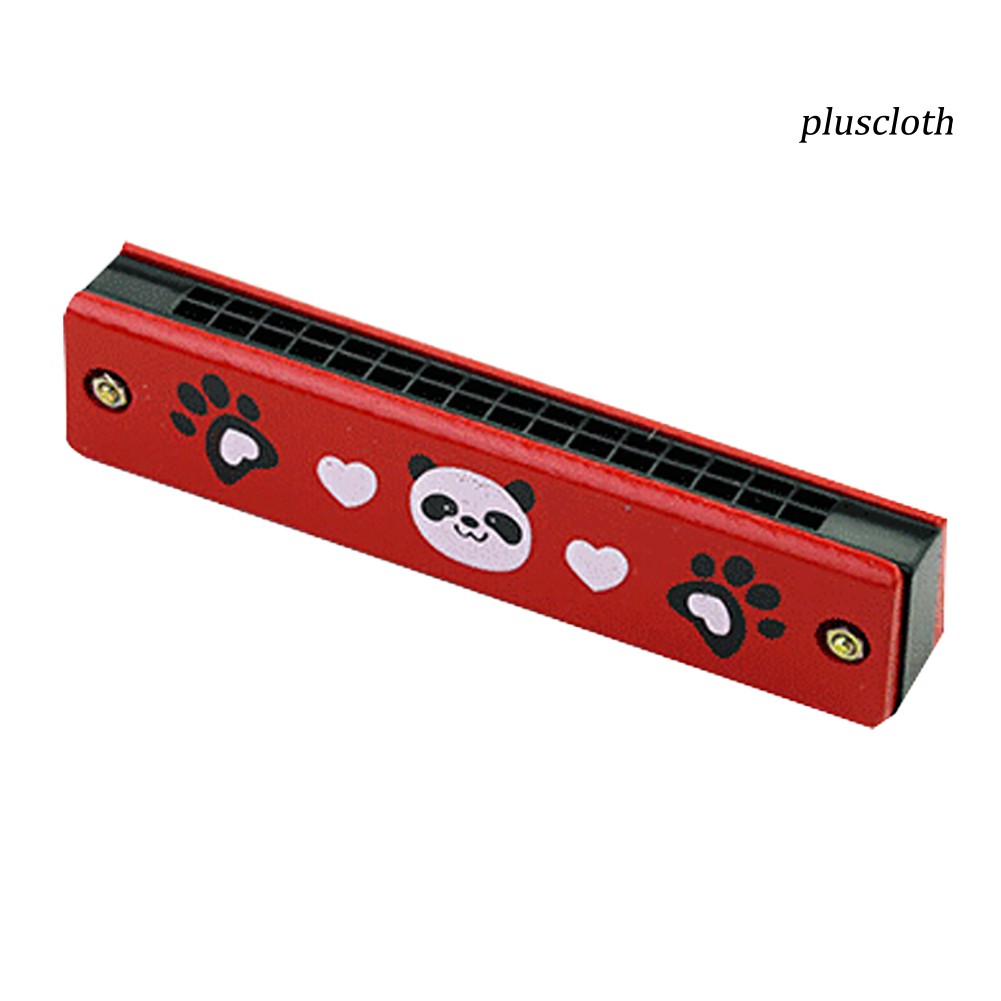Kèn Harmonica 16 Lỗ Hoạ Tiết Trái Cây Đồ Chơi Âm Nhạc Cho Bé