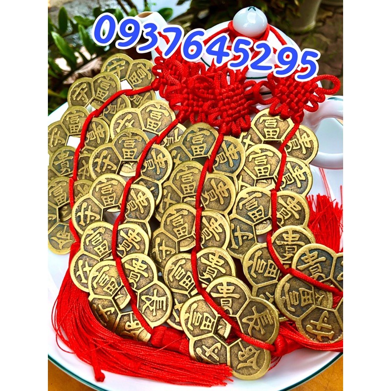 Xâu ngũ phúc kim tiền hoa mai chiêu tài may mắn | BigBuy360 - bigbuy360.vn