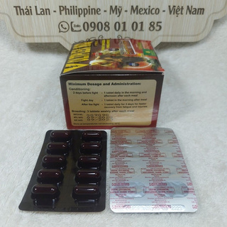 VOltplex KQ - thuốc nuôi gà cao cấp PHILIPPINE (1 HỘP / 100 VIÊN NGUYÊN ZIN)