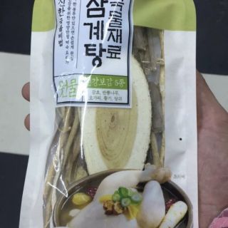 Gia vị gà tần sâm Hàn Quốc