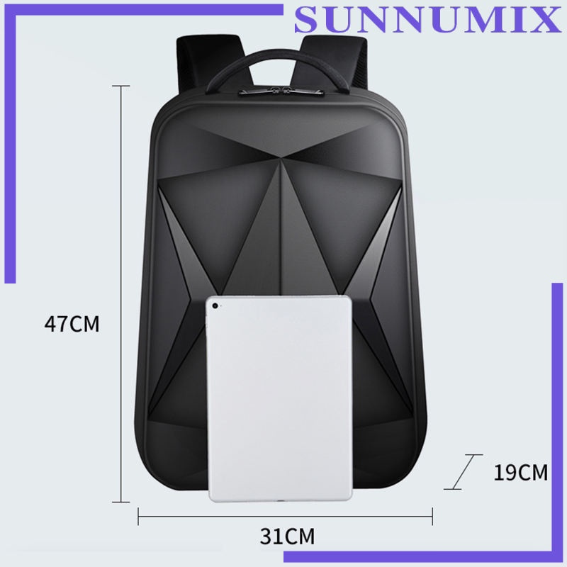 Ba Lô Đựng Laptop Vỏ Cứng Gọn Nhẹ Chống Nước Sức Chứa Lớn Cho Nam