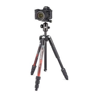 Bộ chân máy ảnh Manfrotto Element ALU Mark II 4S Đỏ