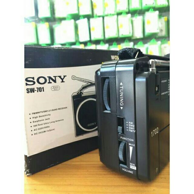Radio nghe Đài Sony SW 701