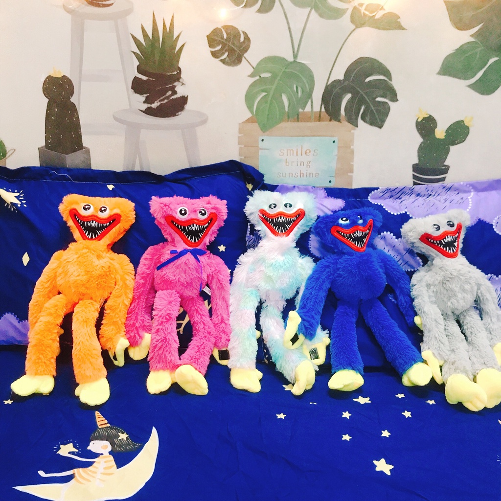 Thú bông HUGGY WUGGY lông xù xịn mịn cao cấp