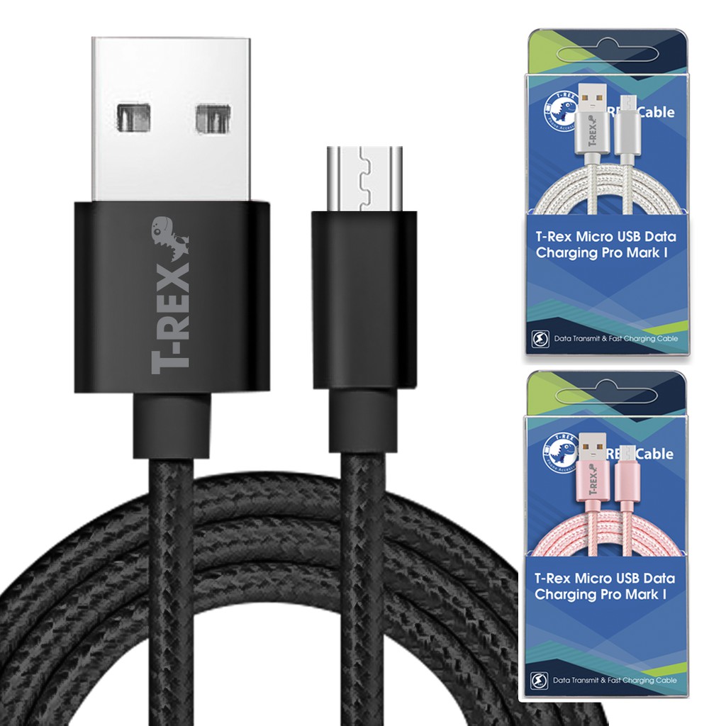 💥RẺ VÔ ĐỐI💥 Dây Cáp Sạc Micro USB T-rex Pro Mark I ( Dùng Cho Điện Thoại Samsung/Oppo/Xiaomi/Nokia)